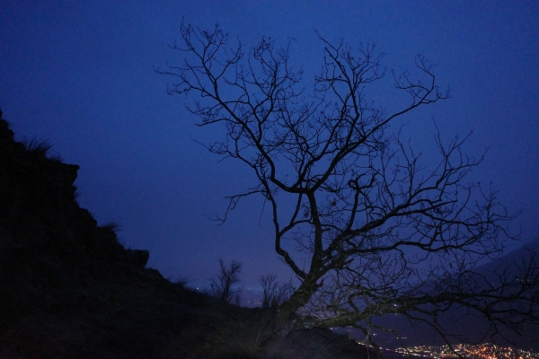 Wandernacht in Martigny mit Sébastien und Anouk