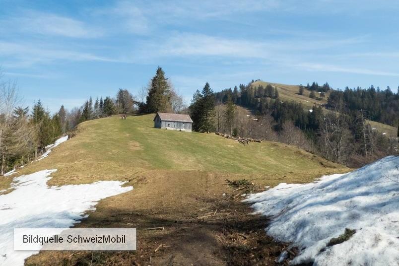 Bildquelle SchweizMobil: Wanderroute 981, Hundwiler Höhi.